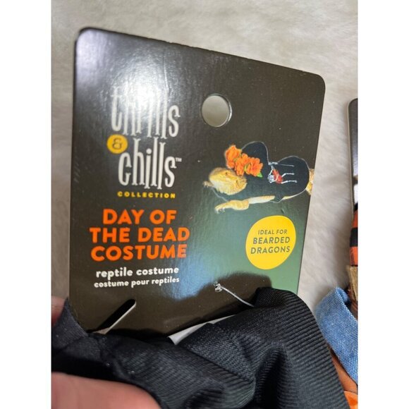 Thrills & Chills Day Of The Dead Costume, Scarecrow Costume ideal for Bearded Dr - Picture 2 of 3